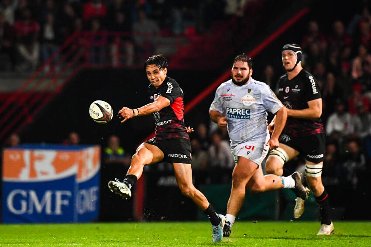 Stade Toulousain Toulon : Ange Capuozzo sexprime sur le match