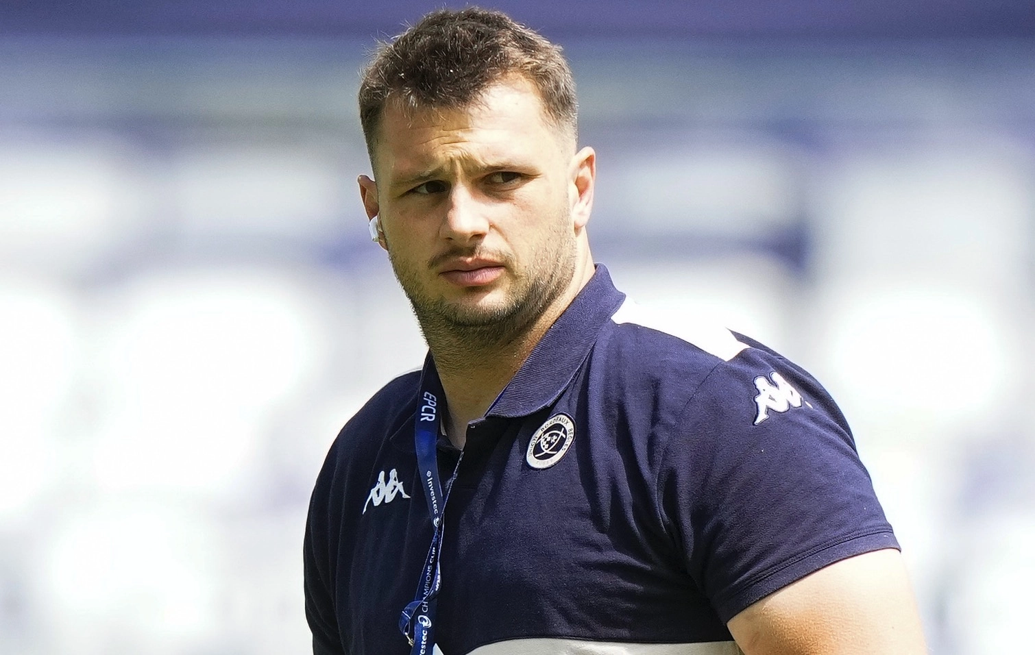Inquiétude autour de Bastien Vergnes-Taillefer, le joueur de l'UBB blessé à la cheville avec les Bleus