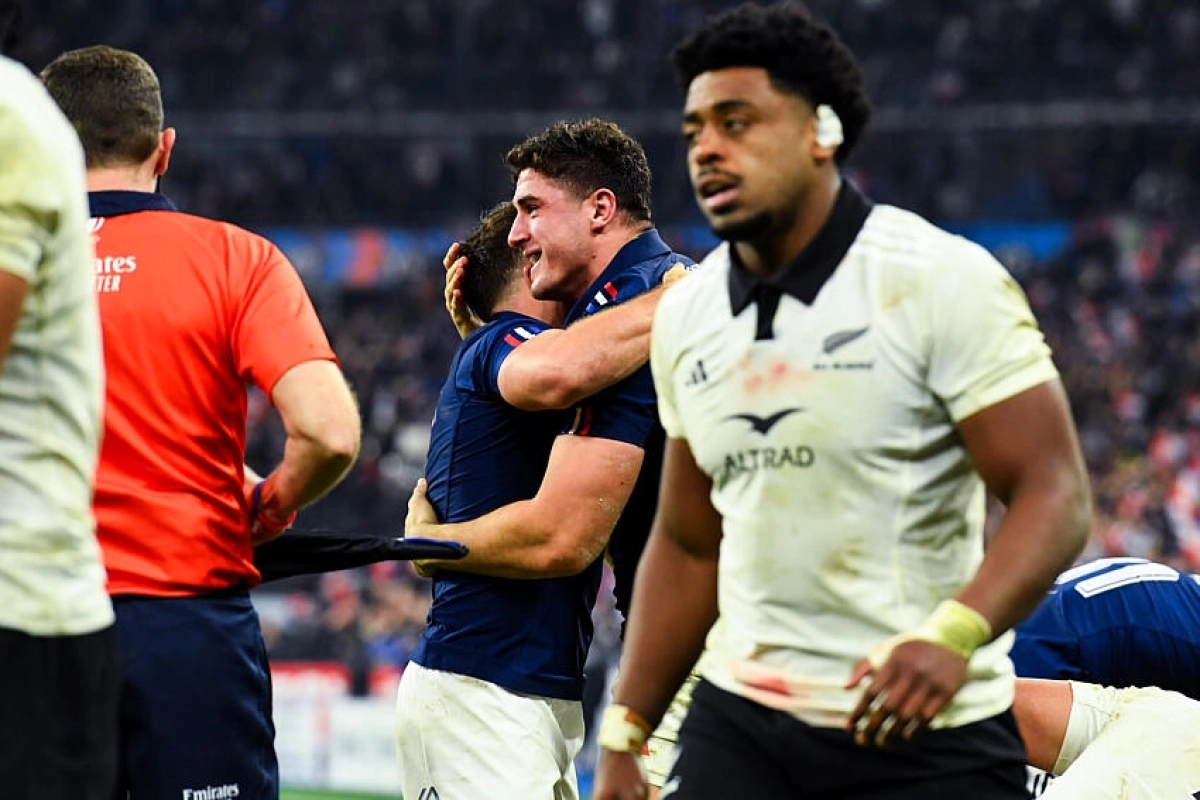 La réaction de Paul Boudehent après l'incroyable victoire de la France sur les All Blacks !