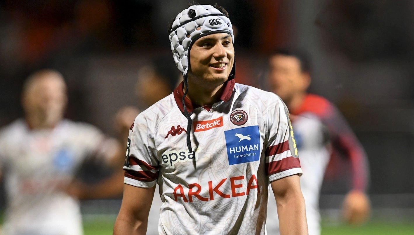 L'ailier de l'UBB Louis Bielle-Biarrey prêt à rejoindre les Bleus