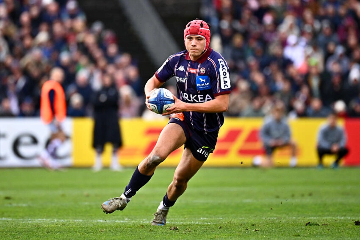 L'ailier de l'UBB Louis Bielle-Biarrey prêt à rejoindre les Bleus