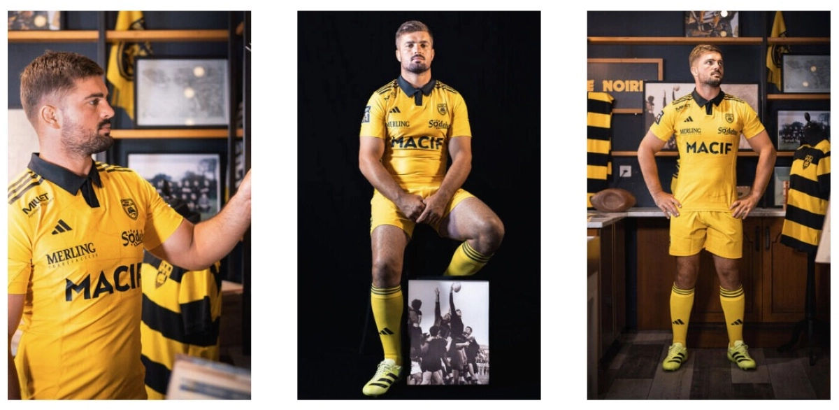 Le Stade Rochelais dévoile ses nouveaux maillots avec de beaux hommages !