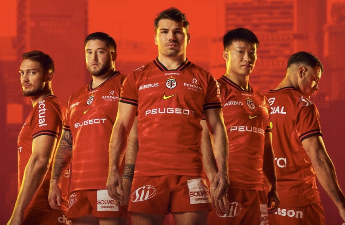 Le Stade Toulousain dévoile son maillot 