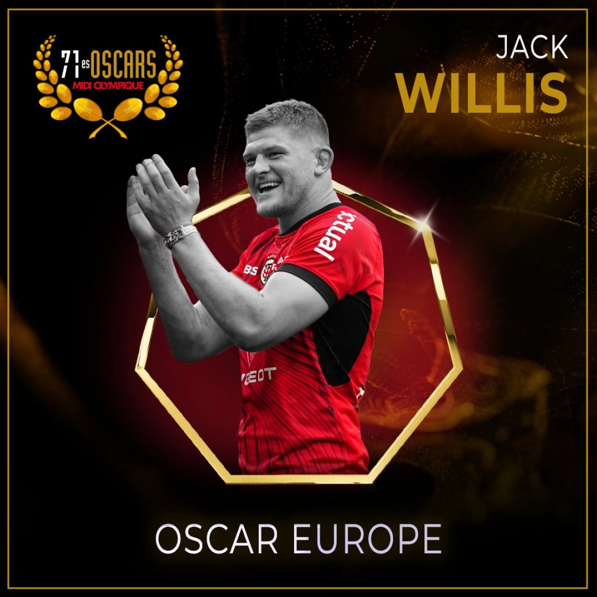 Oscars Midol le Stade Toulousain à l'honneur, Antoine Dupont partage son plaisir