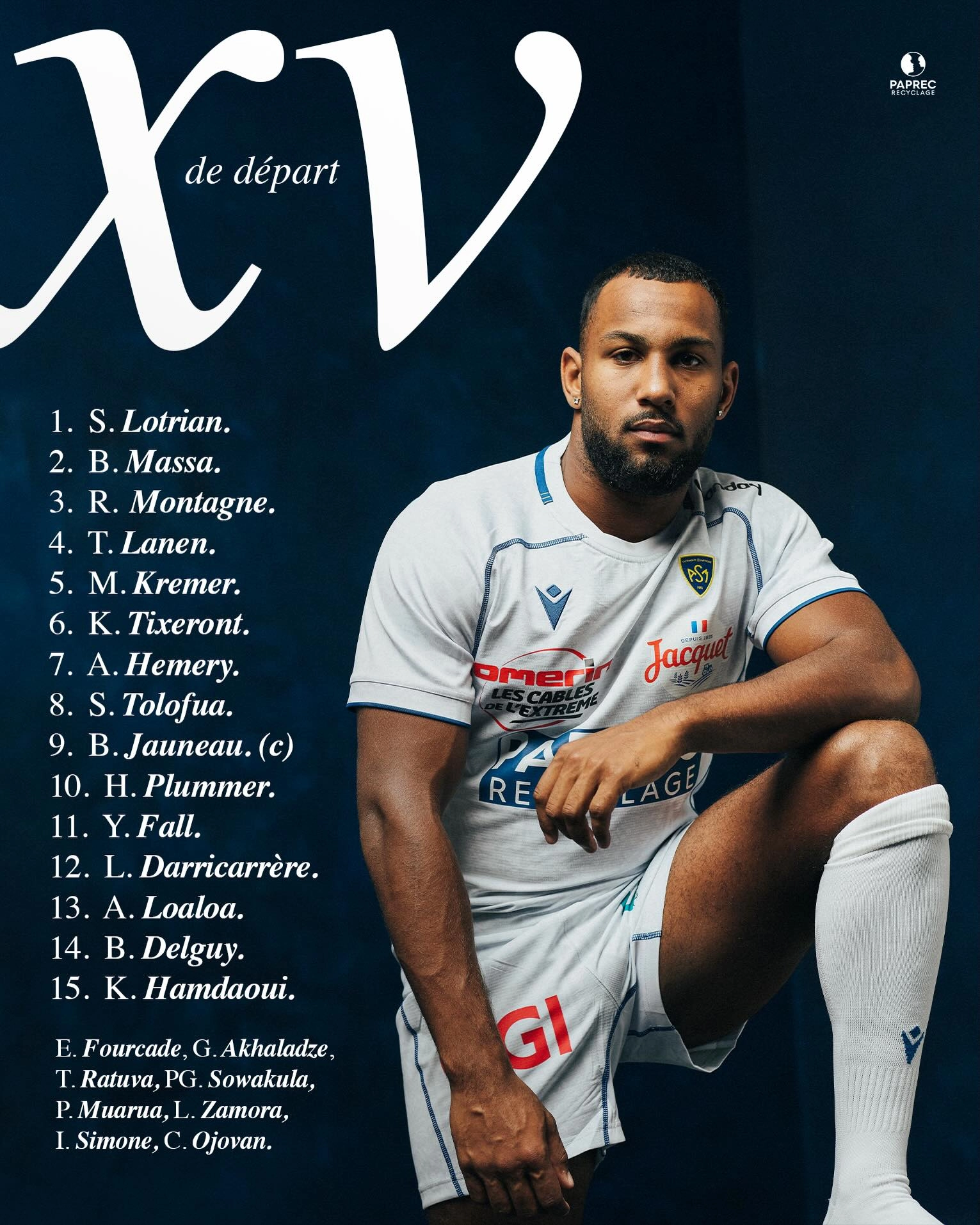 Racing 92 - Toulouse : La composition officielle du Stade Toulousain révélée pour le match de Top 14 samedi