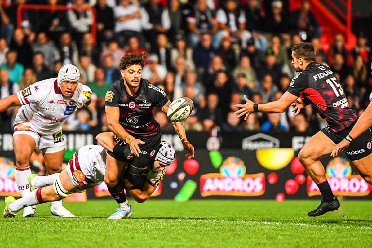 Romain Ntamack pas satisfait de sa prestation lors de la victoire de Toulouse face au Racing 92