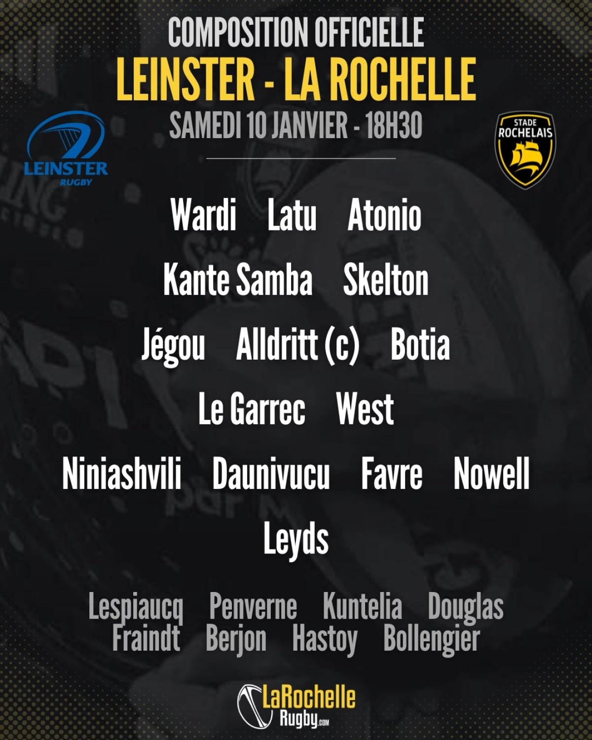 Saracens Toulouse : La compo officielle du Stade Toulousain révélée pour le choc de dimanche en Champions Cup