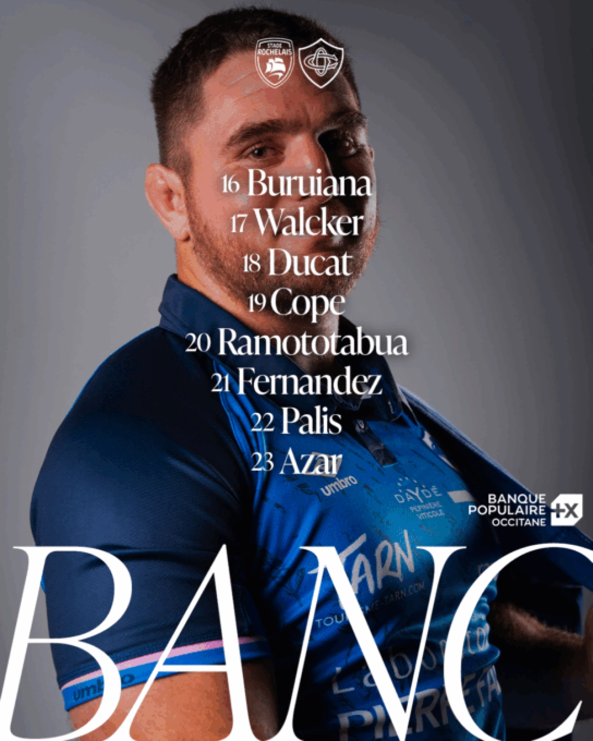 Stade Rochelais : Compo officielle dévoilée pour La Rochelle face à Castres samedi !