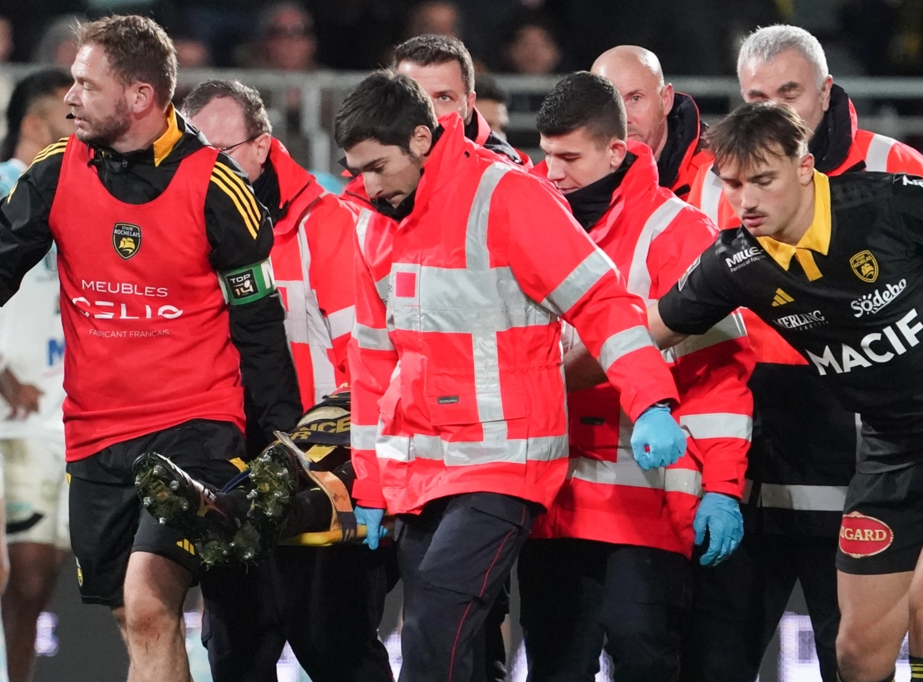 Stade Rochelais : Les premières nouvelles de Thomas Lavault, Matthias Haddad et Charles Kante Samba, victimes de commotions face à Bayonne