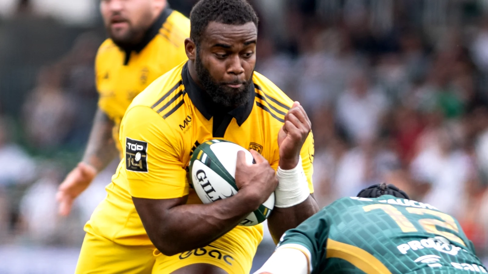Stade Rochelais : Quand il arrive lancé..., Boboul, Favre et Penverne s'enflamment pour Waqanisaravi