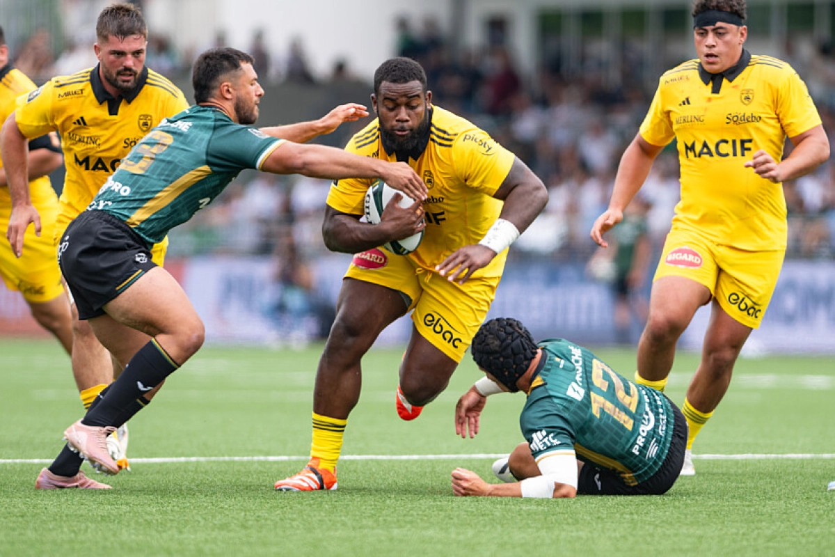 Stade Rochelais : Quand il arrive lancé..., Boboul, Favre et Penverne s'enflamment pour Waqanisaravi