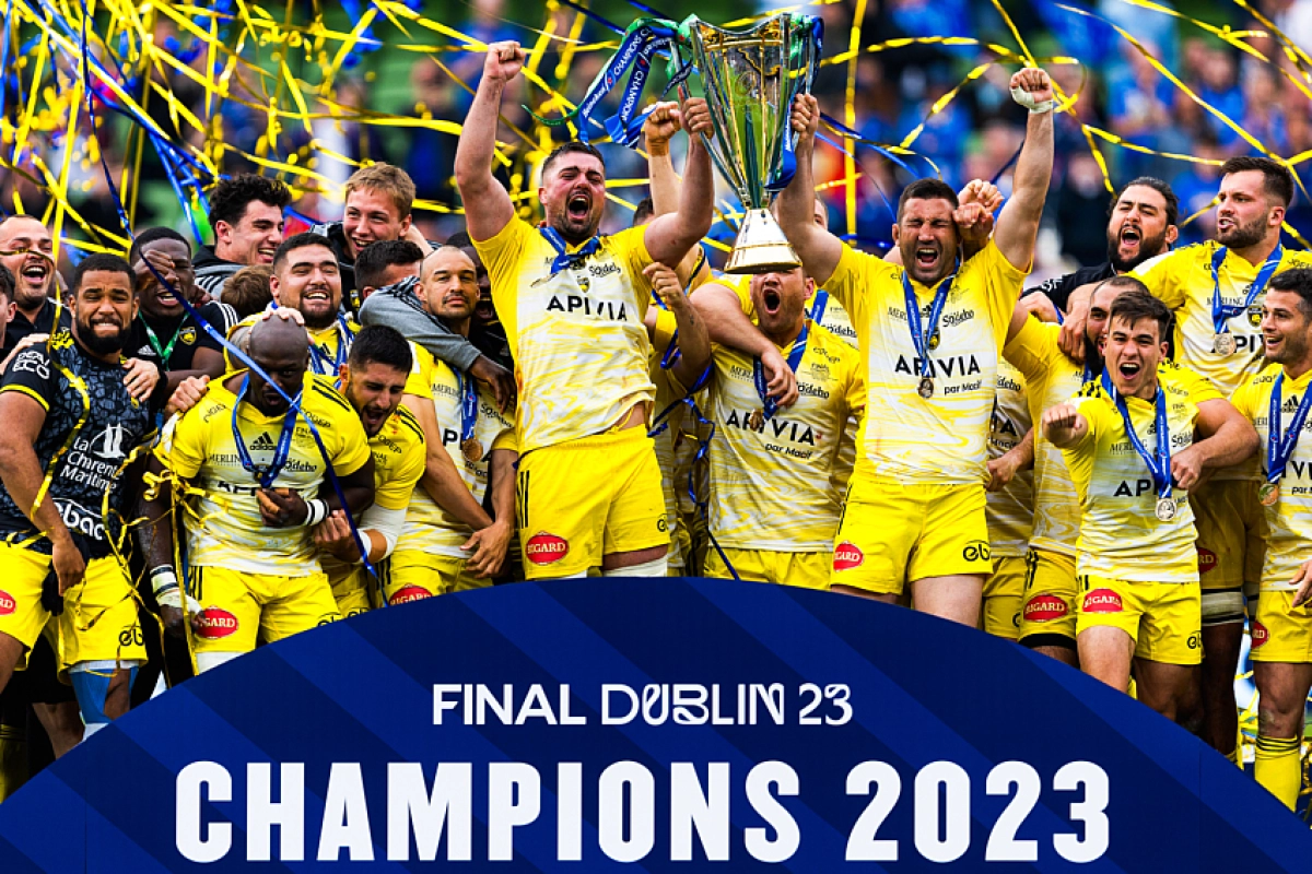 Stade Rochelais : Romain Sazy revient sur l'exploit historique face au Leinster en 2023
