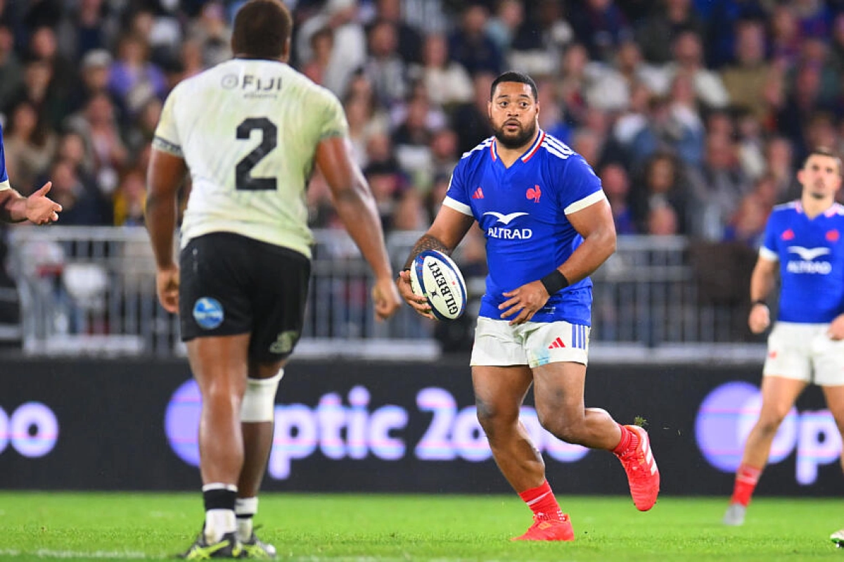 Stade Toulousain : On peut en rigoler maintenant, la frayeur de Rodrigue Neti après son déblayage musclé avec le XV de France