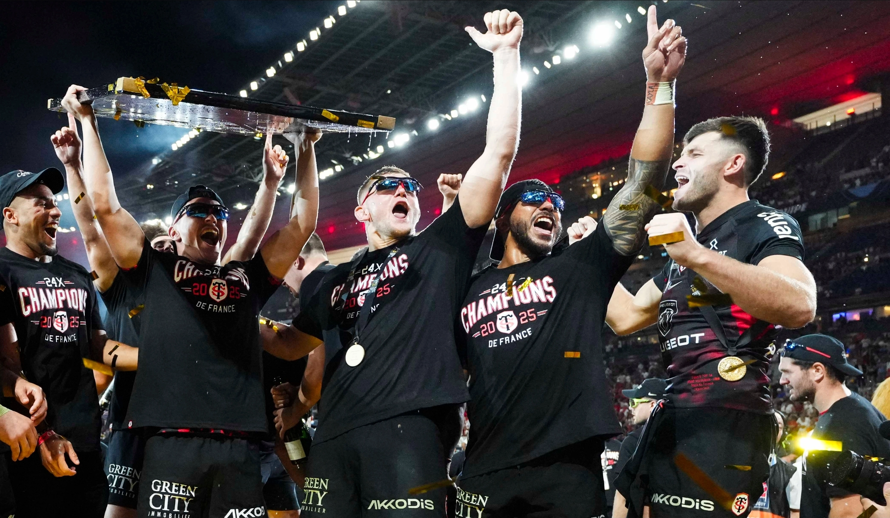 Stade Toulousain : Qui sont les 53 joueurs officiellement sacrés champions de France