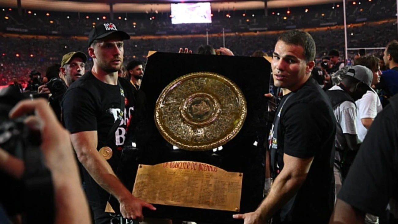 Stade Toulousain : Un club incroyable, les réactions à chaud dUgo Mola, Dupont, Willis et Ntamack après la finale gagnée face à Montpellier