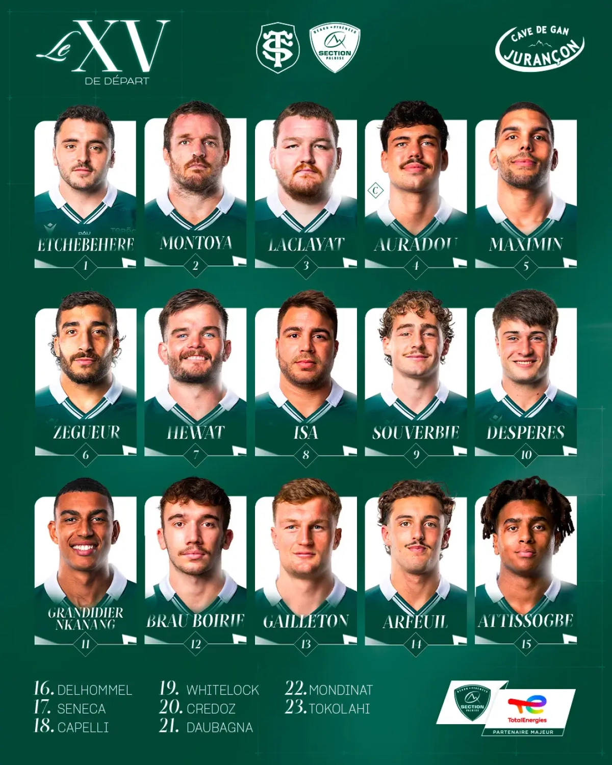 Toulouse - Pau : La compo officielle du Stade Toulousain révélée pour le match de samedi