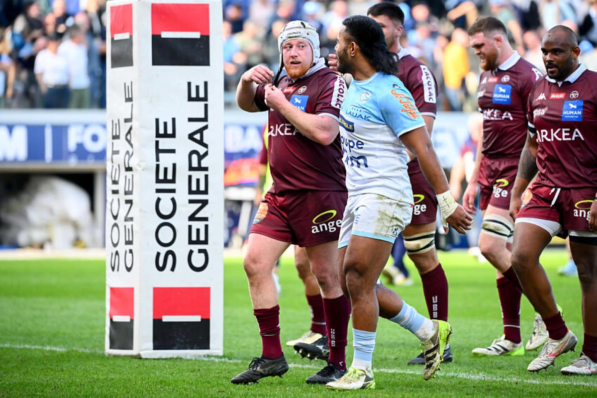 UBB - Bayonne : Composition officielle de l'Union Bordeaux-Bègles pour le match de samedi soir
