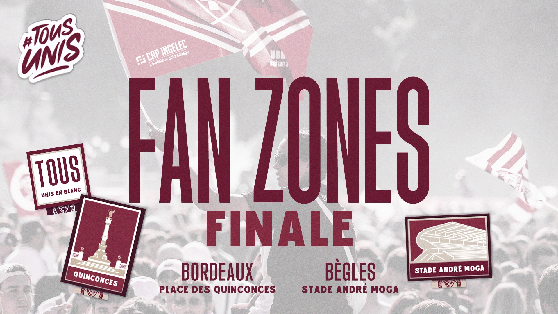UBB : Ecrans géants, dispositif exceptionnel à Bordeaux pour suivre la finale contre le Stade Toulousain