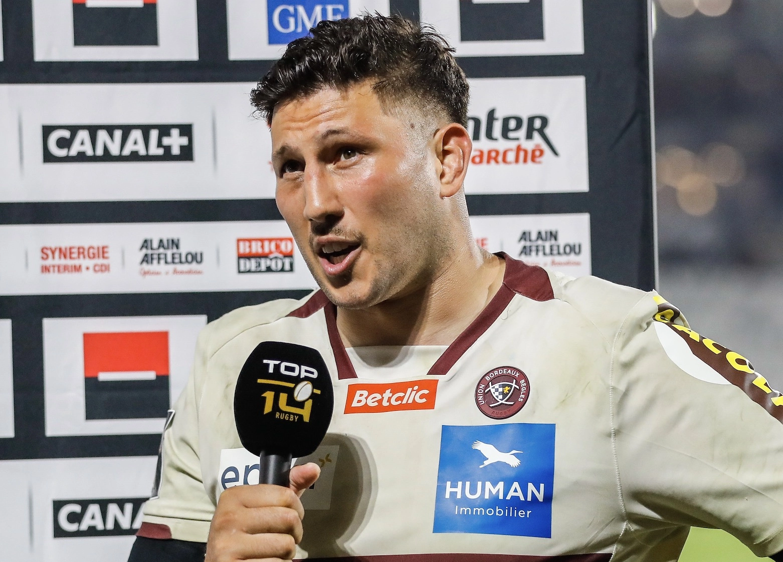 UBB : Le message d'Adam Coleman aux supporters après son forfait pour la demi-finale