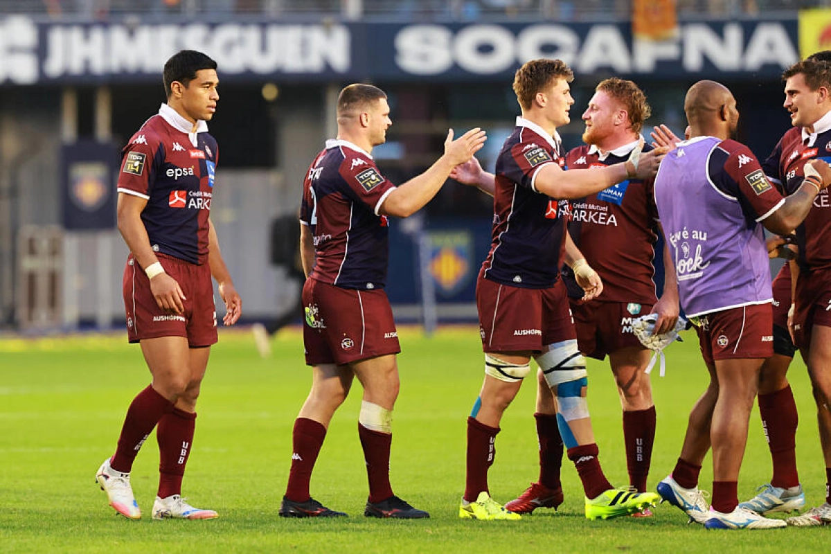 UBB : Résultats et Classement Top 14 après la 7ème journée