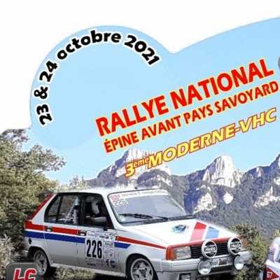 Rallye de l'Epine Avant Pays du Savoyard
